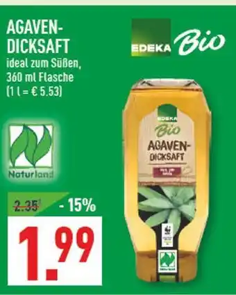 Marktkauf Edeka agaven-dicksaft Angebot