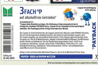 Marktkauf Payback 3fach °punkte Angebot