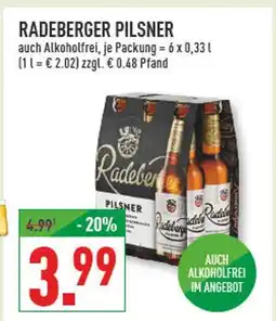 Marktkauf Radeberger pilsner Angebot