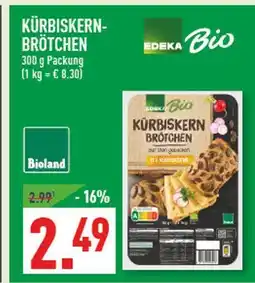 Marktkauf Edeka bio kürbiskernbrötchen Angebot