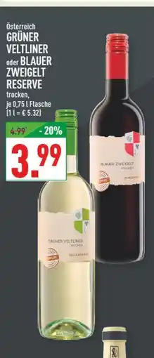 Marktkauf Grüner veltliner oder blauer zweigelt reserve Angebot