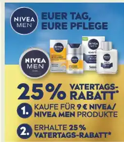 Marktkauf Nivea men 25 % rabatt Angebot