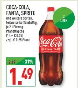 Marktkauf Coca-cola coca-cola, fanta, sprite Angebot