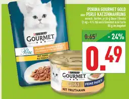 Marktkauf Purina gourmet gold oder perle katzennahrung Angebot