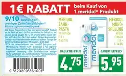 Marktkauf Meridol zahnpasta oder mundspülung Angebot