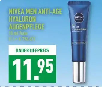 Marktkauf Nivea men anti-age hyaluron augenpflege Angebot