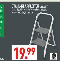 Marktkauf Stahl-klappleiter „stabil“ Angebot