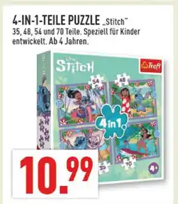 Marktkauf Trefl 4-in-1-teile puzzle „stitch“ Angebot