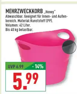 Marktkauf Mehrzweckkorb honey Angebot