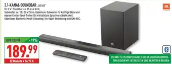Marktkauf Jbl 3.1-kanal-soundbar „sb 550“ Angebot