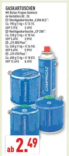 Marktkauf Campingaz gaskartuschen Angebot