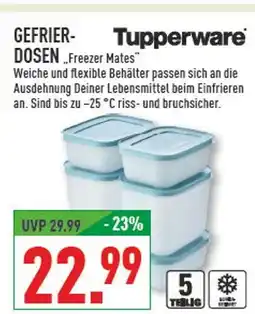 Marktkauf Tupperware gefrierdosen „freezer mates“ Angebot