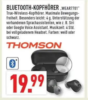 Marktkauf Thomson bluetooth-kopfhörer „wear7701“ Angebot