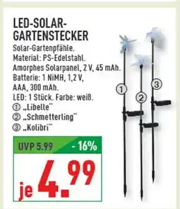 Marktkauf Led-solar-gartenstecker Angebot