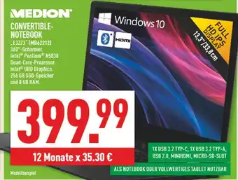 Marktkauf Medion convertible-notebook Angebot