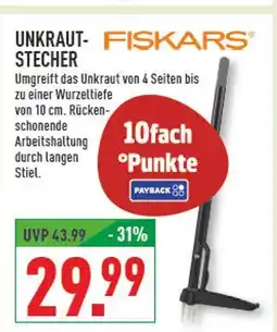 Marktkauf Fiskars unkrautstecher Angebot