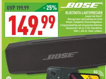 Marktkauf Bose bluetooth-lautsprecher sound link mini ii Angebot