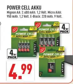 Marktkauf Power cell akku Angebot