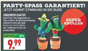 Marktkauf Singender kaktus Angebot