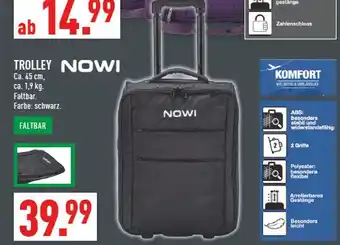 Marktkauf Nowi trolley Angebot