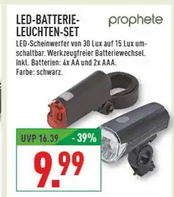 Marktkauf Prophete led-batterie-leuchten-set Angebot