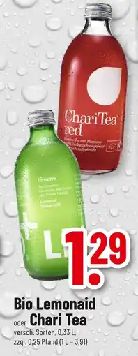 trinkgut Bio lemonaid bio lemonaid oder chari tea Angebot