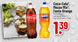 trinkgut Coca-cola coca-cola², mezzo mix², fanta orange Angebot