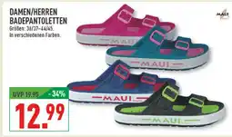 Marktkauf Maui damen/herren badepantoletten Angebot
