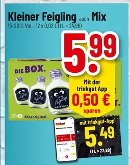 trinkgut Kleiner feigling auch mix Angebot