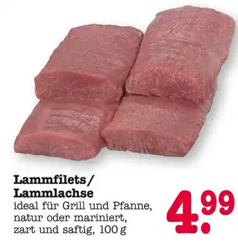 E-Center Lammfilets oder lammlachse Angebot
