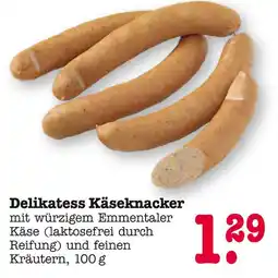 E-Center Delikatess käseknacker Angebot