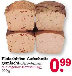 E-Center Fleischkäse-aufschnitt gemischt Angebot