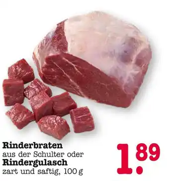 E-Center Rinderbraten Angebot