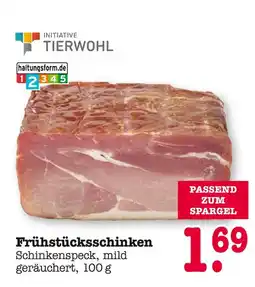 E-Center Initiative tierwohl frühstücksschinken Angebot