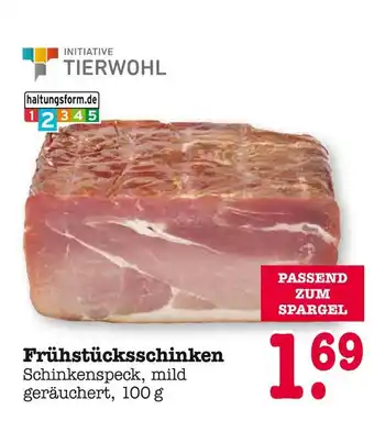 E-Center Initiative tierwohl frühstücksschinken Angebot