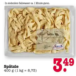 E-Center Scheck-in spätzle Angebot