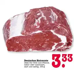 E-Center Deutsches entrecote Angebot