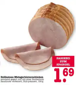 E-Center Delikatess-metzgerhinterschinken Angebot
