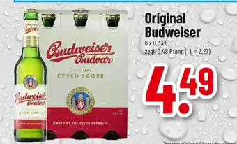 trinkgut Budweiser original budweiser Angebot