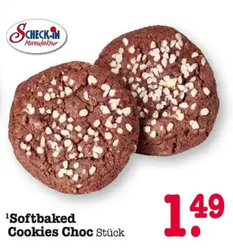 E-Center Softbaked cookies choc Angebot