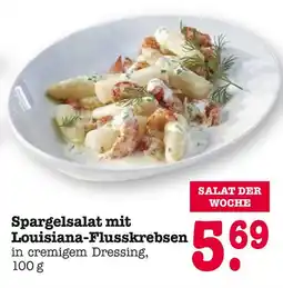 E-Center Spargelsalat mit louisiana-flusskrebsen Angebot