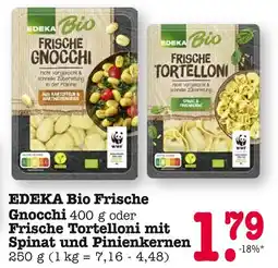 E-Center Edeka bio frische gnocchi Angebot