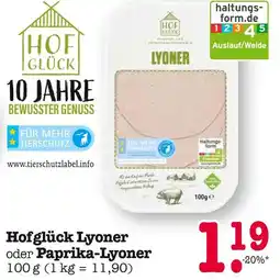 E-Center Hofglück lyoner Angebot