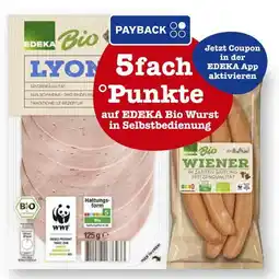 E-Center Edeka bio lyoner Angebot