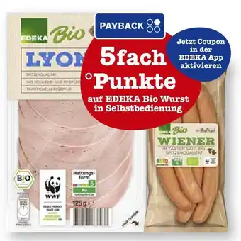 E-Center Edeka bio lyoner Angebot
