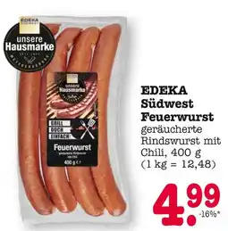 E-Center Edeka südwest feuerwurst Angebot