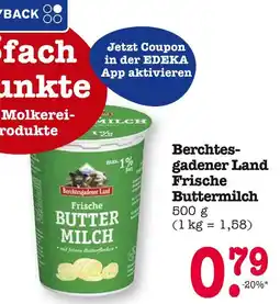 E-Center Berchtesgadener land frische buttermilch Angebot