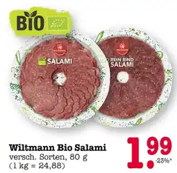 E-Center Wiltmann bio salami Angebot