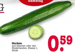 E-Center Gurken Angebot
