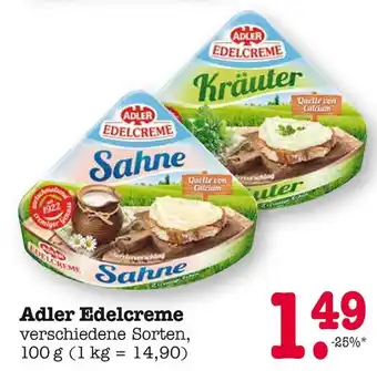 E-Center Adler edelcreme Angebot